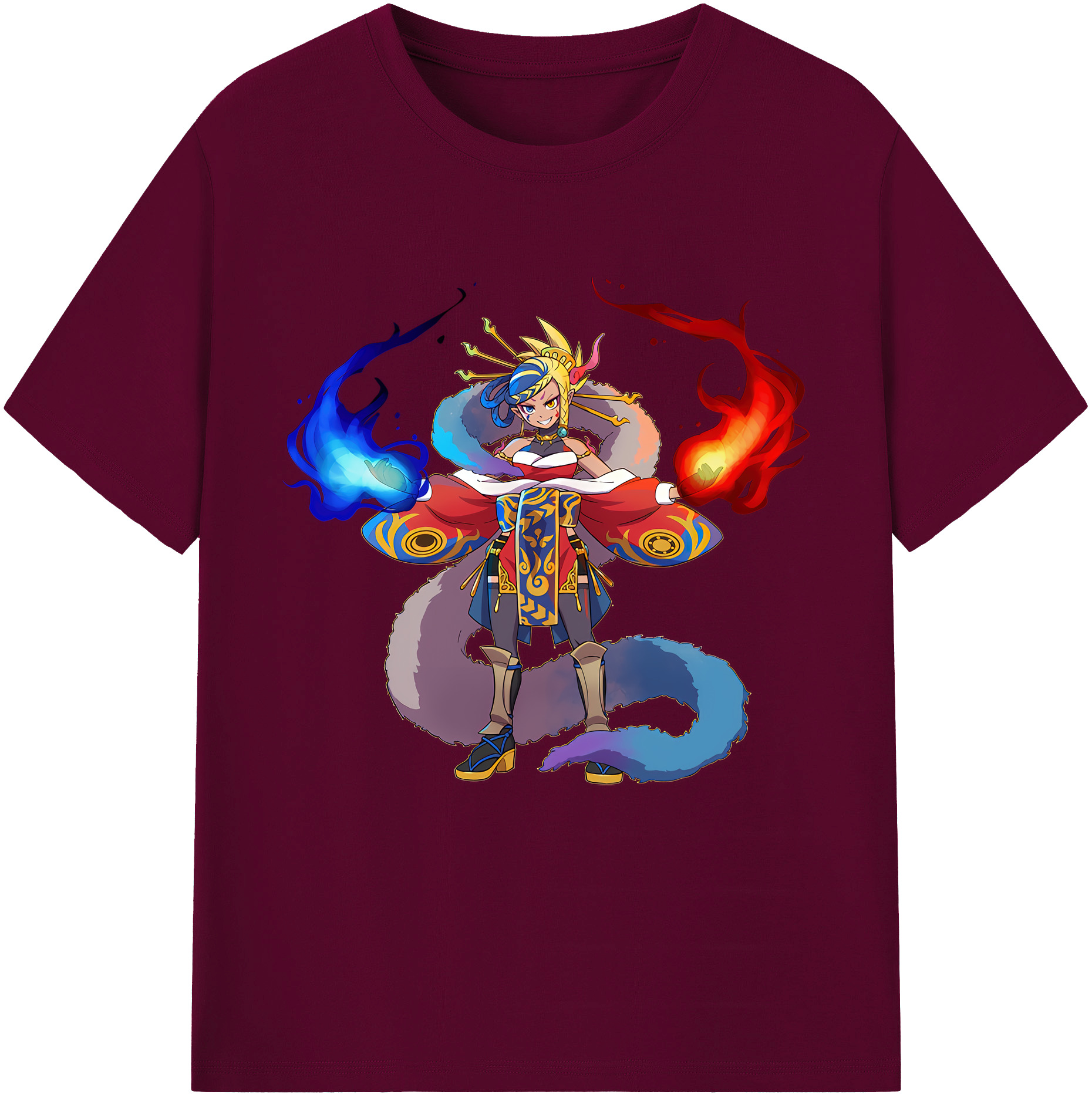 （画像用） 妖怪ウォッチ Yo-kai Watch レディースカジュアルプリントTシャツ（綿100％）